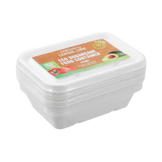 L&L Eco Food Container, 500ml, 8pk