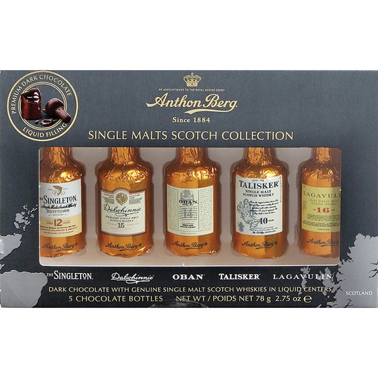 Anthon Berg Chocolate Single Malts Collection, 5pc