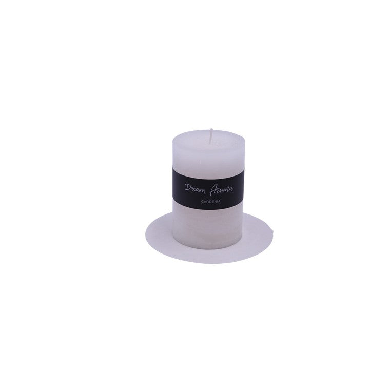 Pillar Candle, Gardenia, Medium