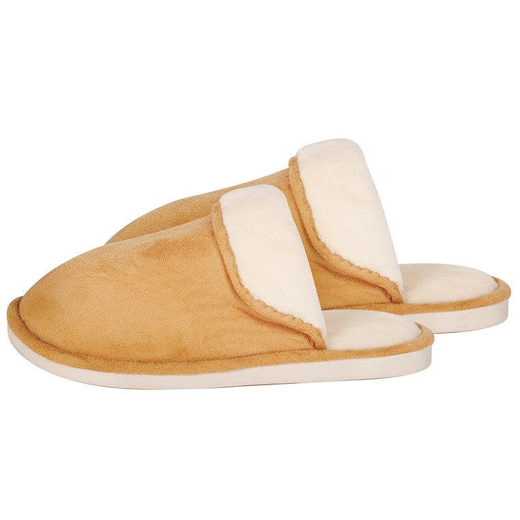 Ladies Heat Control Slipper Natural