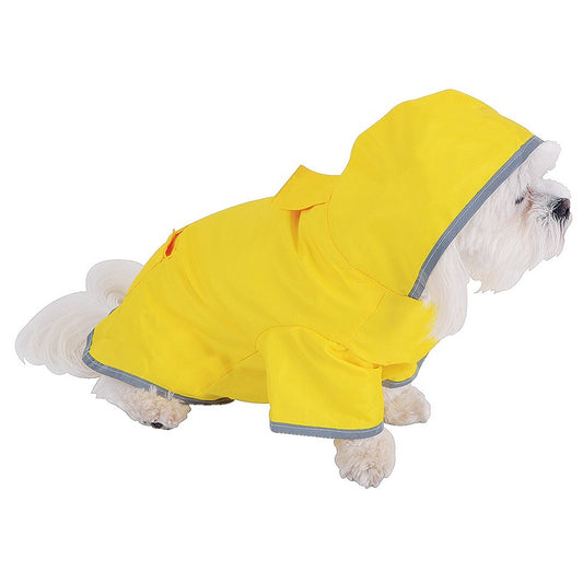 Pet Raincoat, 3 Asstd Colours, 3 Asstd Sizes