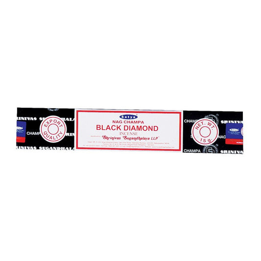 Satya Black Diamond Incense, 15gm