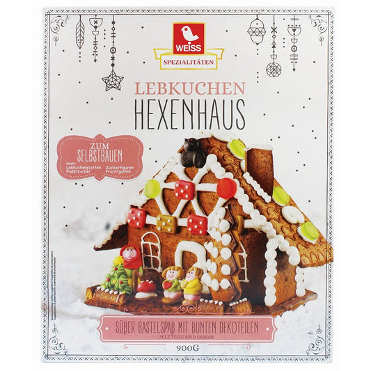 Weiss Lebkuchen, Gingerbread House DIY Kit