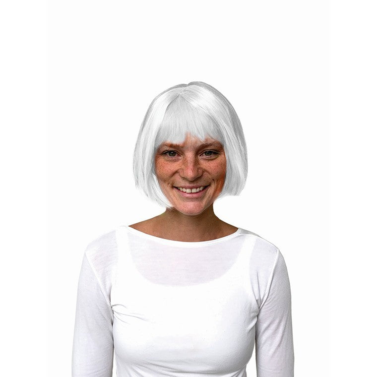 Party Bob Wig, White