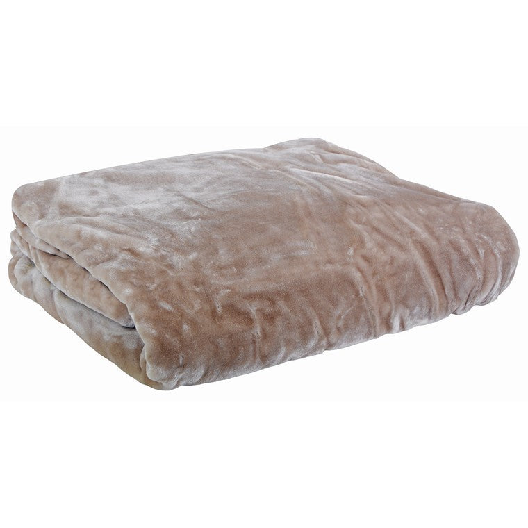 Solid Mink Blanket, Asstd