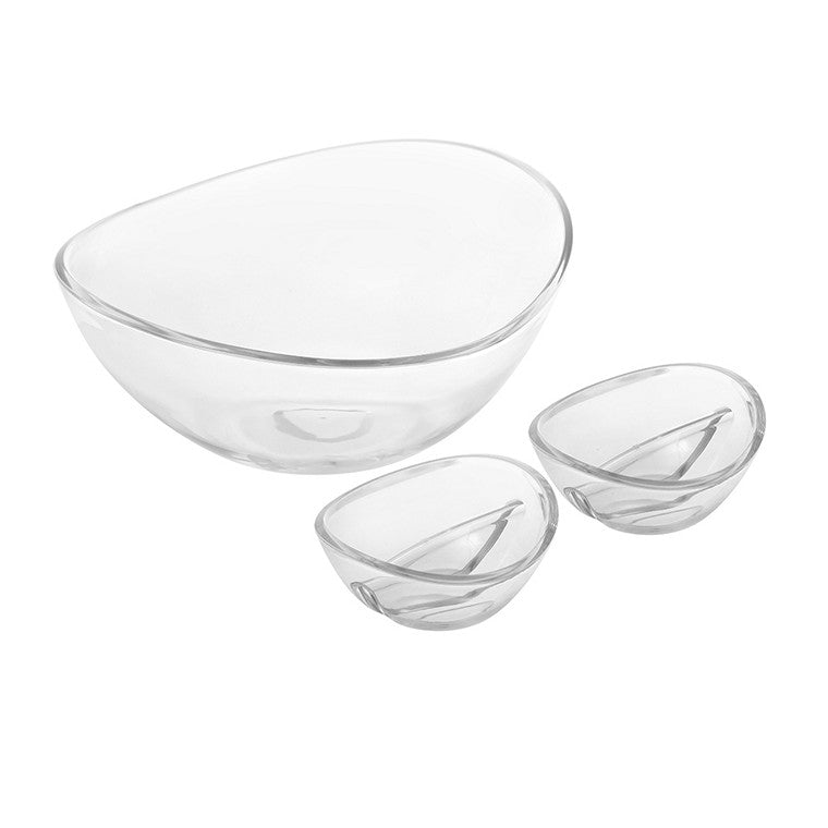 L&L Crystal Dip Serving Bowl