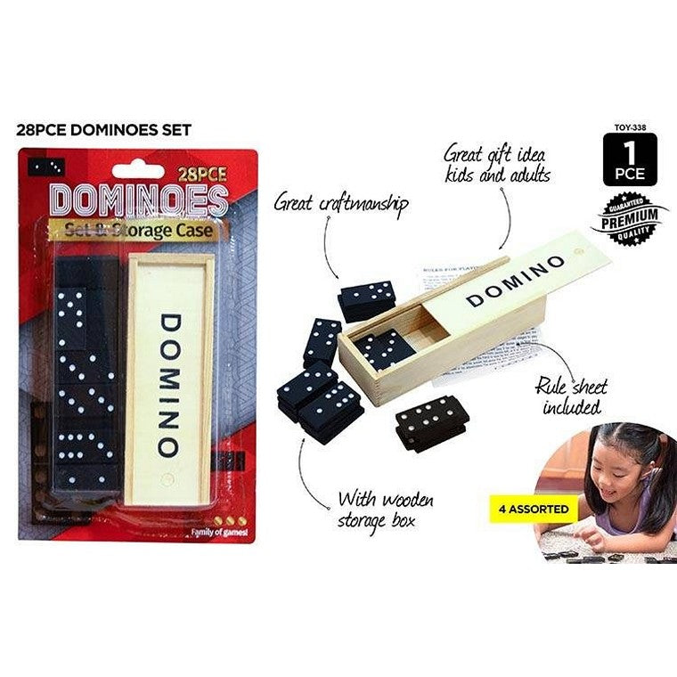 Dominoes with Case, 28pce