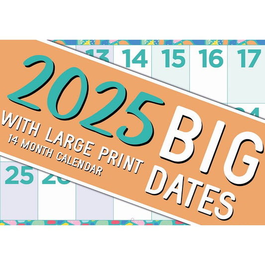 Large Print 2025 Calendar