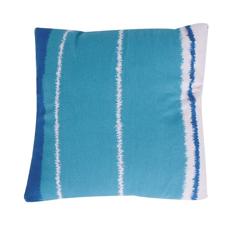 H&G Decor Cushion, Teal Stripes, 40x40cm