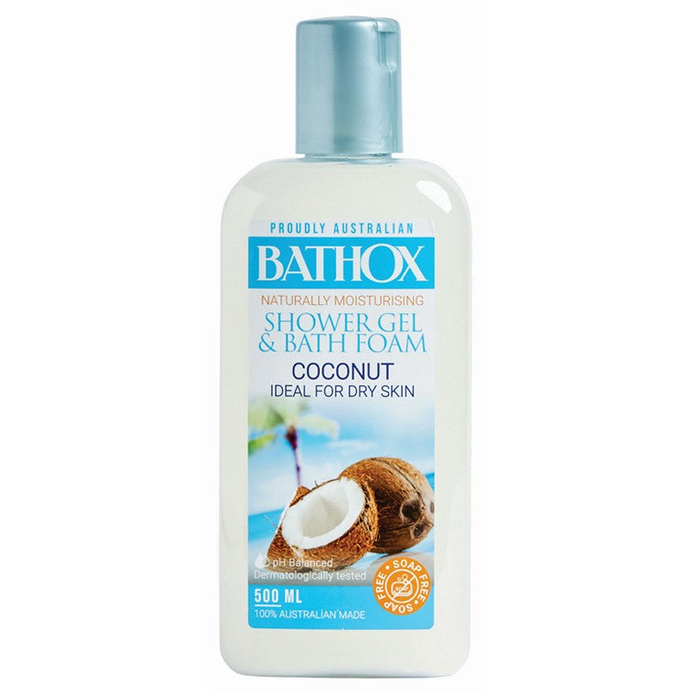 Bathox Coconut Bath & Showergel, 500ml