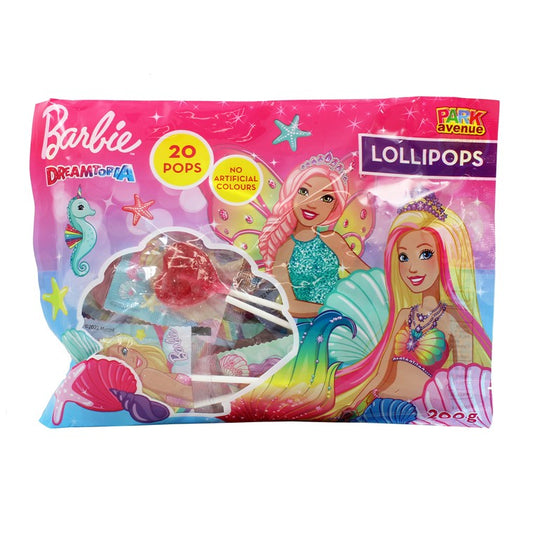 Barbie Lollipops, 20pk