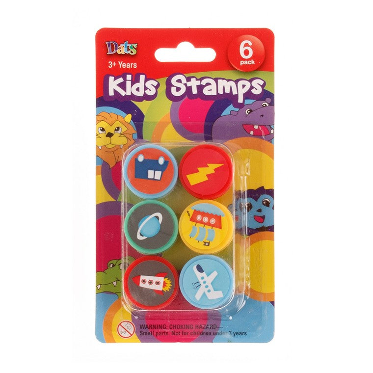 Kids Stamps, 6pk