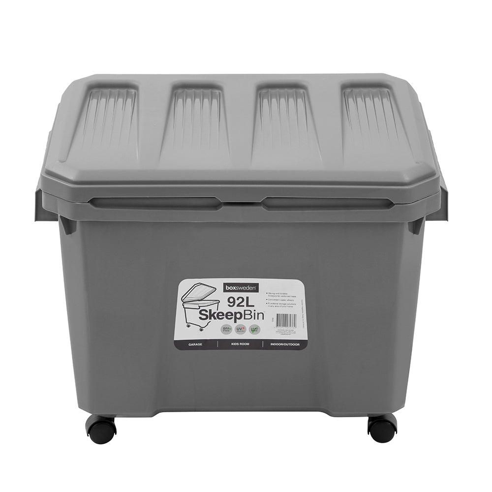 Box Sweden Skeep Bin, 92L, Asstd Colours