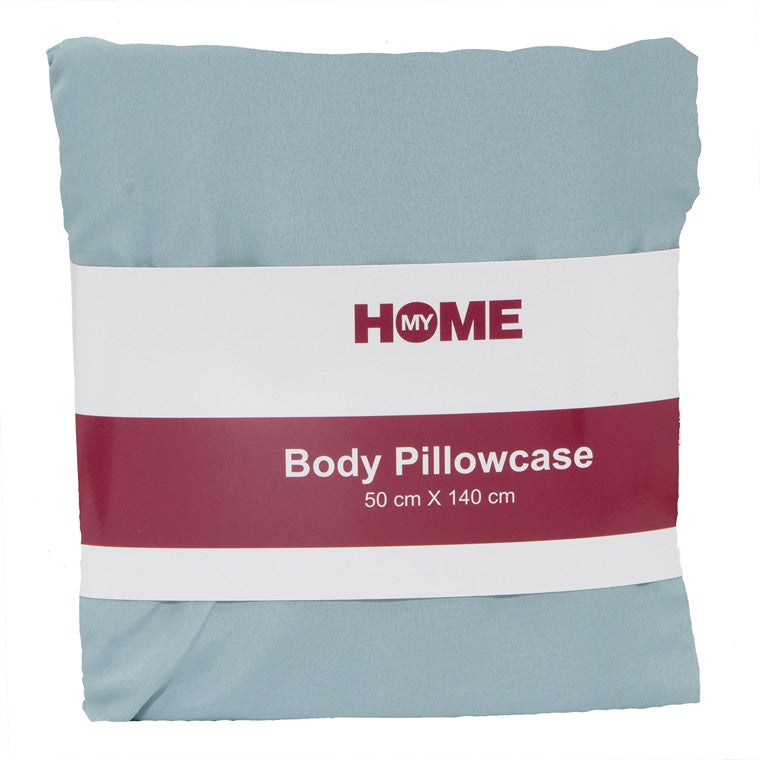 My Home Microfibre Body Pillowcase, Blue Haze