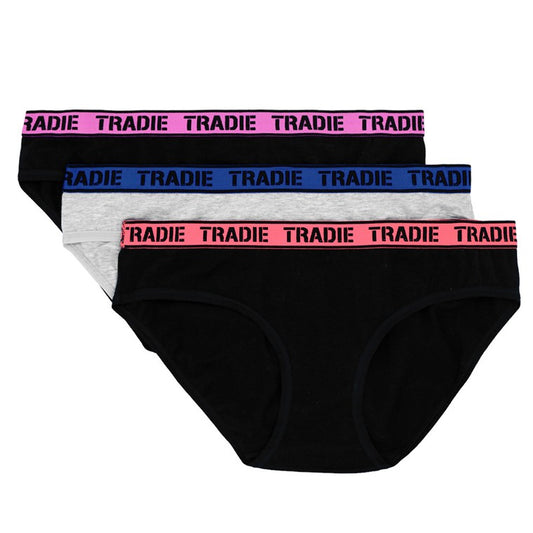 Tradie Lady, Bikini Focus, 3pk, Size 14