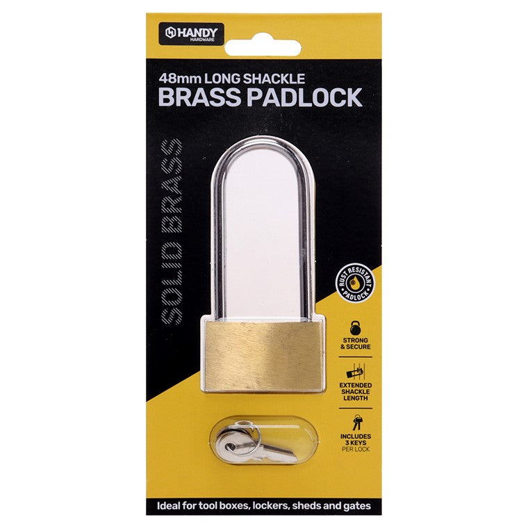 Long Brass Padlock