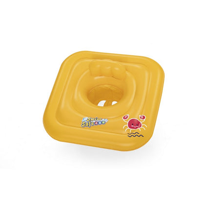 Swim Safe ABC WonderSplash Square 3-Ring Inflatable Baby Boat Float