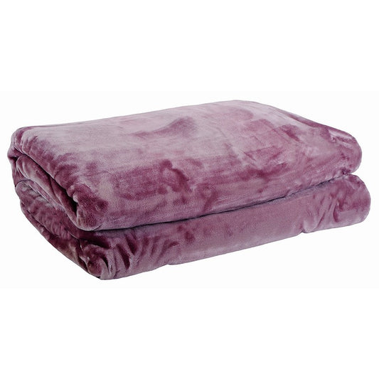 Solid Mink Blanket, Asstd