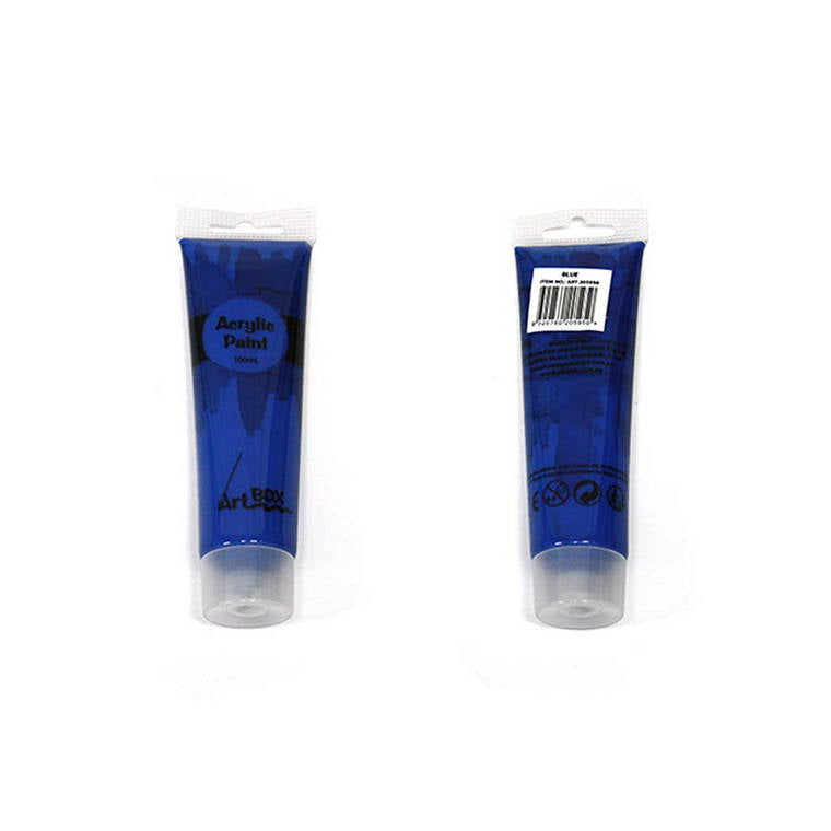 Acrylic Paint Tube, Blue