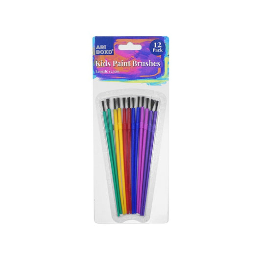 Kids Paint brushes, 12pk