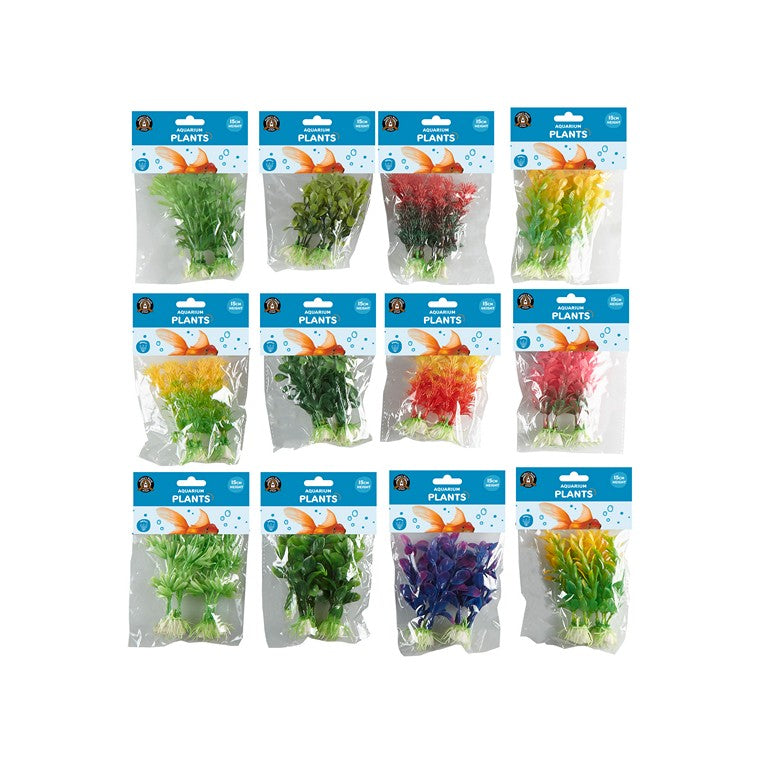 Aquarium Plants, 15cm, 2pk, Asstd