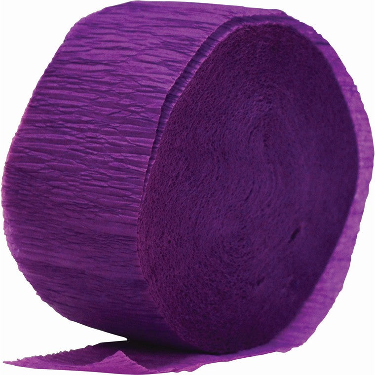 24m Streamer, 1pk, Dark Purple