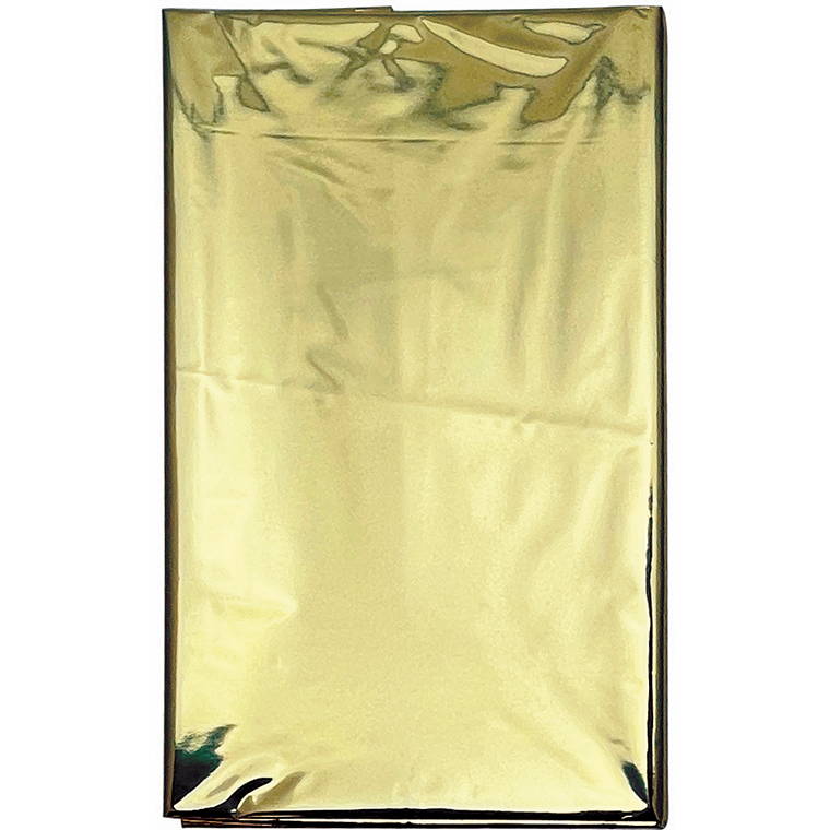 Gold Chrome Table Cover, 1x1.8m