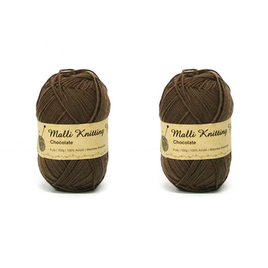 Acrylic Yarn, Chocolate