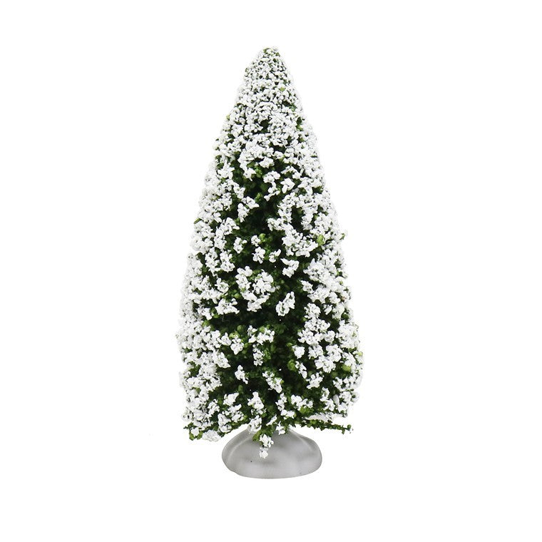 Xmas Bristle Tree Snowy, 14cm