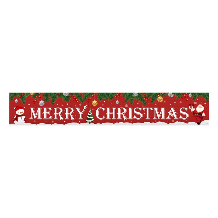 Merry Christmas Yard Banner, Asstd