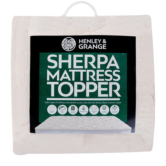 H&G Sherpa Mattress Topper, King