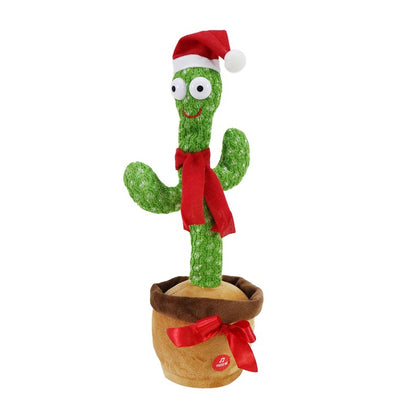 Sing N Twirl Christmas Cactus, Asstd, 34cm