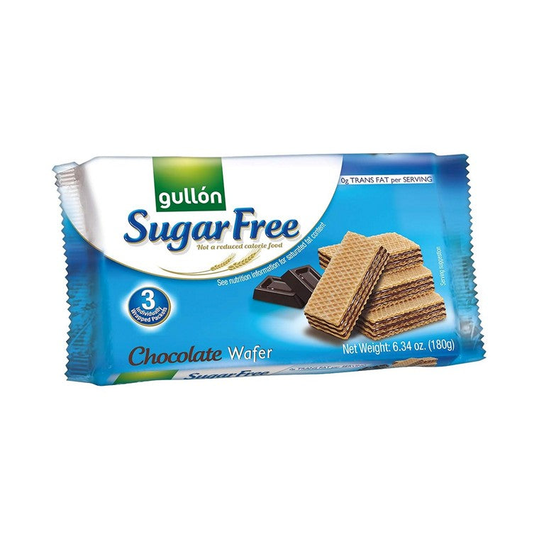 Gullon, Sugar Free Chocolate Wafers, 180g