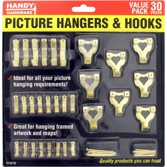 Picture Hook & Wire, 22pc