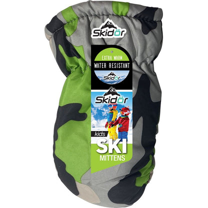 Kids Ski Mittens, 2 Asstd Colours