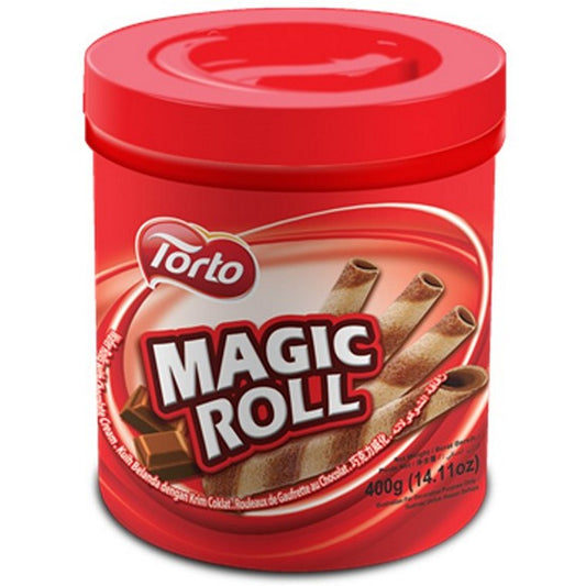 Torto Magic Chocolate Wafer Rolls, 400g