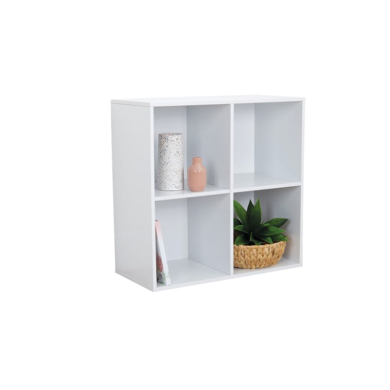 My Home Bookcase, White, 4 Cube