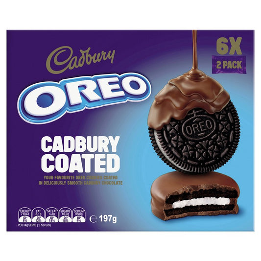 Oreo Cadbury Coated Chocolate, 197g