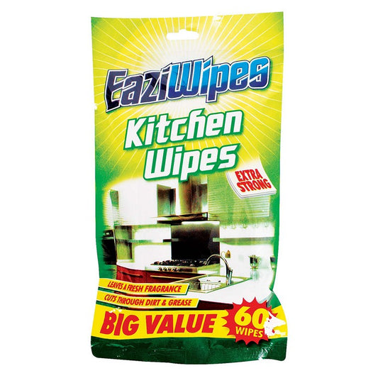 Eaziwipes Kitchen Wipes, 60pk