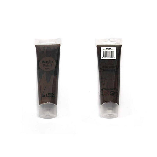 Acrylic Paint Tube, Brown