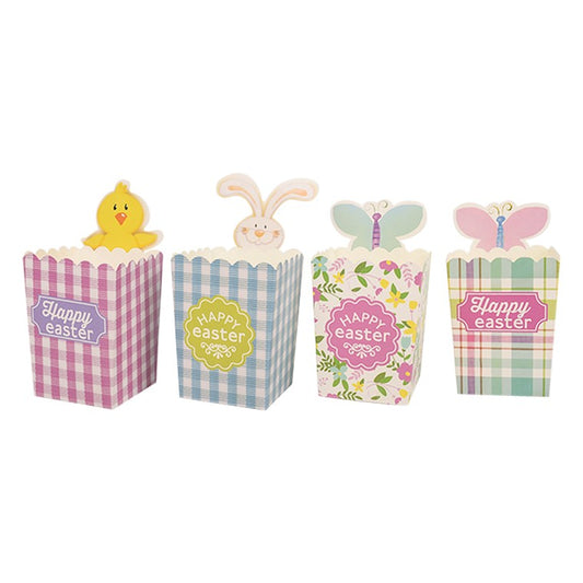 Easter Paper Treat Box, 8pk