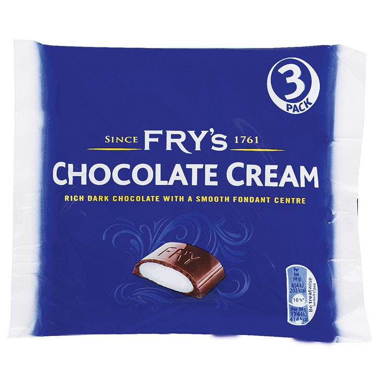 Frys Chocolate Cream, 3pk