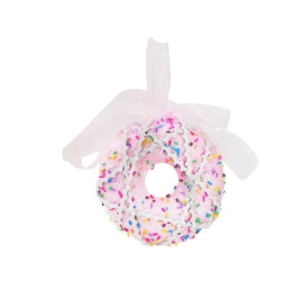 Hanging Sprinkles Donut, 10cm, Asstd