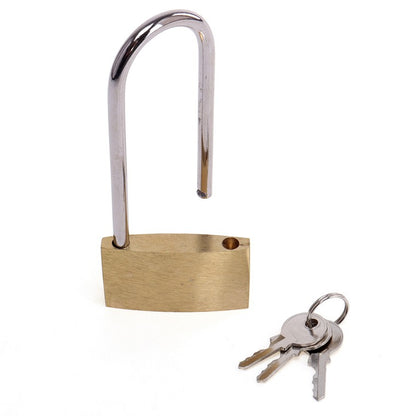 Long Brass Padlock