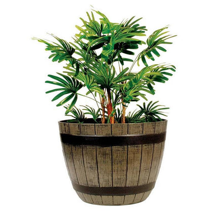 Wine Barrel Planter