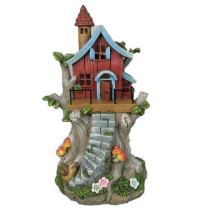 Solar Fairy Houses, 4 Asstd Designs