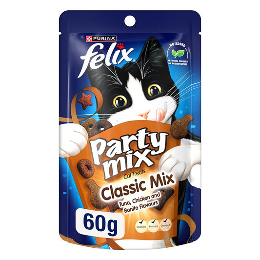 Felix Party Mix Classic Cat Treats, 60g