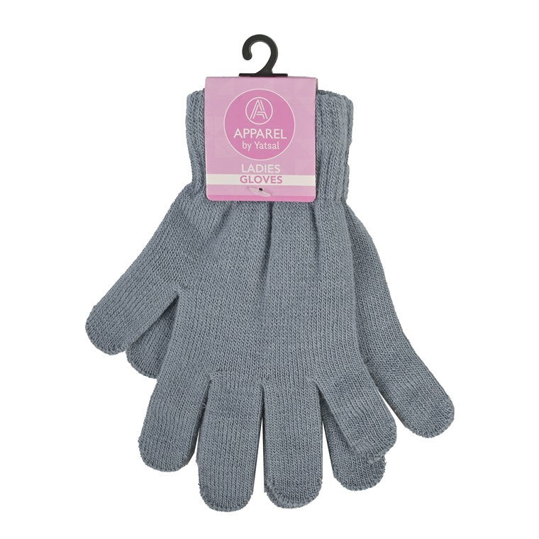 Ladies, Basic Knitted Gloves, Asstd