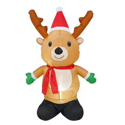 Inflatable Christmas Character, Asstd, 120cm