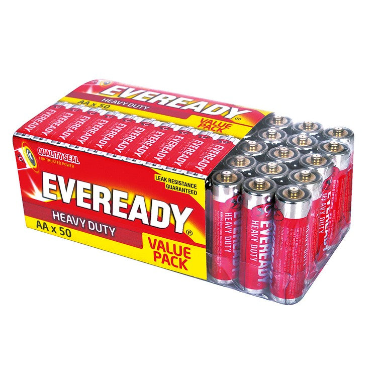 Eveready Battery, AA, 50pk